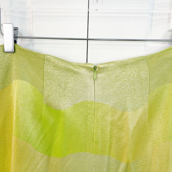 Alexis Angelika Straight Leg Pants in Lime Waves - Picture 10 of 11